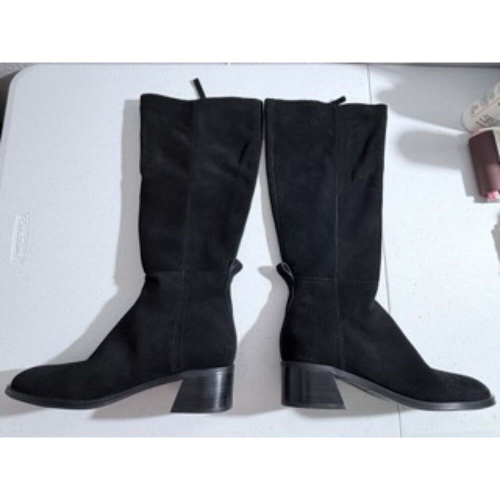 NWT- Dolce Vita - Lizah Onyx Suede Knee-High Boots - Size 9